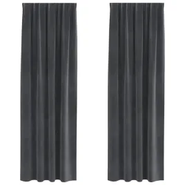 zaslony-z-zaslonami-2-pcs-jasnoszary-140-x-260-cm-aksamit