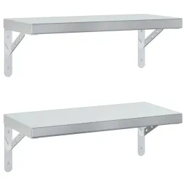 polki-scienne-2-szt-50x235-cm-srebrna-stal-nierdzewna