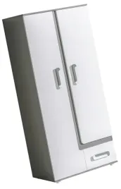 meble-apetito-01-szafa-do-przedpokoju-sypialni-mlodziezowa-antracyt-biala