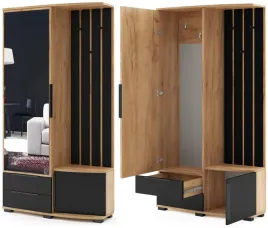 meble-loft-garderoba-loftowa-przedpokoj-z-lamelami-dab-craft-zl-czarny-lew