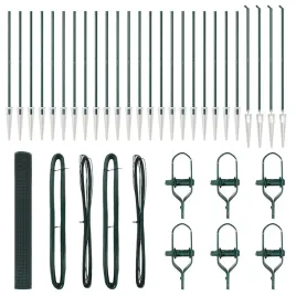 ogrodzenie-z-slupkami-zielony-1-4-x-50-m-stal