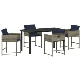 zestaw-do-jadalni-w-ogrodzie-z-poduszka-5-pcs-szary-polirattan