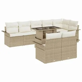 zestaw-sof-na-ogrod-z-poduszka-9-pcs-bezowy-polirattan