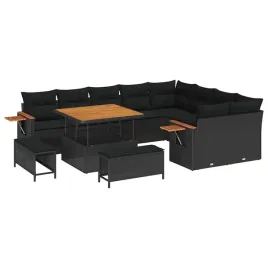 zestaw-sof-na-ogrod-z-poduszka-12-pcs-czarny-polirattan