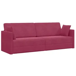 sofa-podlogowa-z-funkcja-spania-czerwone-wino-213-x-76-x-77-cm