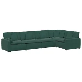 sofa-modulowa-z-poduszkami-aksamitna-ciemnozielona