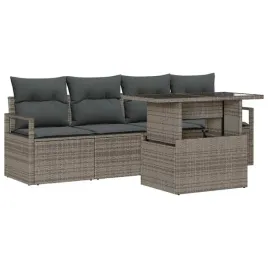 zestaw-sof-na-ogrod-z-przechowywaniem-5-pcs-szary-polirattan