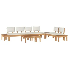 zestaw-lawka-ogrodowa-z-poduszka-5-pcs-brazowy-i-kremowy