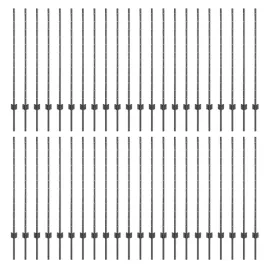 slupki-ogrodzeniowe-88-pcs-szary-160-cm-stal