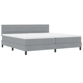 lozko-sprezynowe-z-materacem-jasnoszary-200-x-200-cm-tkanina