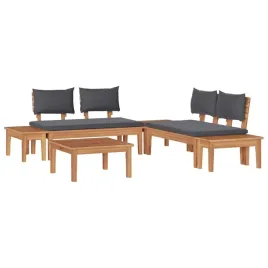 zestaw-lawka-ogrodowa-z-poduszka-3-pcs-brazowy-i-szary