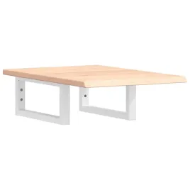 polka-scienna-pod-umywalke-stal-i-lite-drewno-debowe