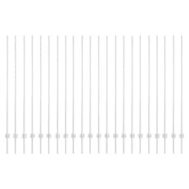 slupki-ogrodzeniowe-44-pcs-srebrny-200-cm-stal