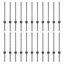 slupki-ogrodzeniowe-22-pcs-szary-100-cm-stal