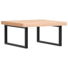 polka-scienna-pod-umywalke-stal-i-lite-drewno-bukowe