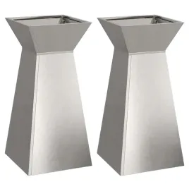 donica-slupowa-2-pcs-srebrny-35-x-35-x-73-cm-stal