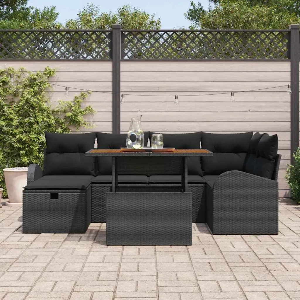 zestaw-sof-na-ogrod-7-pcs-czarny-polirattan-stan-nowy