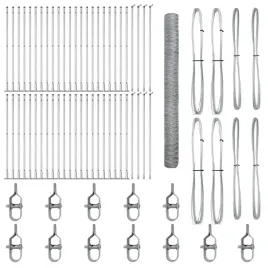 ogrodzenie-z-slupkami-srebrny-1-5-x-100-m-stal-pokryta-pcv