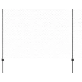 ogrodzenie-z-slupkami-szary-1-5-x-100-m-stal