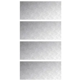 plytki-w-szachownice-4-pcs-srebrny-90-x-40-cm-aluminium
