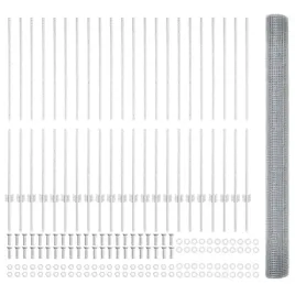 ogrodzenie-z-slupkami-srebrny-1-4-x-50-m-stal