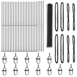 ogrodzenie-z-slupkami-szary-1-2-x-100-m-stal-pokryta-pcv