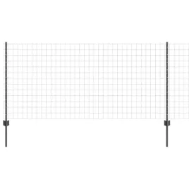 ogrodzenie-z-slupkami-szary-1-x-25-m-stal