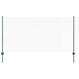ogrodzenie-z-slupkami-zielony-1-2-x-100-m-stal