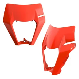 oslona-lampy-przod-polisport-ktm-exc-xc-xcf-17-19-pomaranczowy-wytrzymale