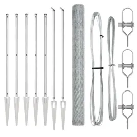 ogrodzenie-z-slupkami-srebrny-1-5-x-10-m-stal-pokryta-pcv