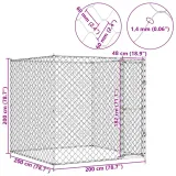 klatka-dla-psa-2-x-2-x-2-m-stal-stan-nowy-rodzaj-inny