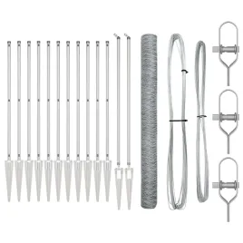 ogrodzenie-z-slupkami-srebrny-1-6-x-25-m-stal-pokryta-pcv
