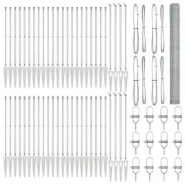 ogrodzenie-z-slupkami-srebrny-1-6-x-100-m-stal-pokryta-pcv