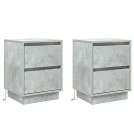 szafka-nocna-z-szuflada-2-pcs-betonowy-szary-39-x-34-5-x-50-cm