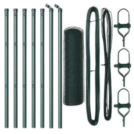 ogrodzenie-z-slupkami-zielony-0-8-x-10-m-stal-pokryta-pcv