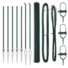 ogrodzenie-z-slupkami-zielony-1-5-x-10-m-stal-pokryta-pcv