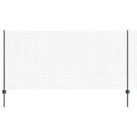 ogrodzenie-z-slupkami-zielony-1-2-x-10-m-stal
