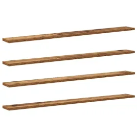 polka-na-ksiazki-4-pcs-brazowy-100-x-10-x-1-5-cm