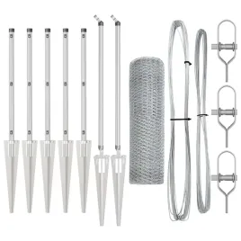 ogrodzenie-z-slupkami-srebrny-0-8-x-10-m-stal-pokryta-pcv