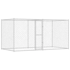 klatka-dla-psa-srebrny-400-x-200-x-256-cm-stal-galwanizowana