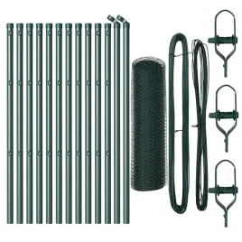 ogrodzenie-z-slupkami-zielony-0-8-x-25-m-stal-pokryta-pcv