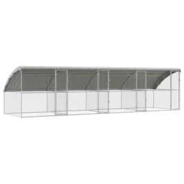 klatka-dla-kur-srebrny-800-x-200-x-198-5-cm-stal-galwanizowana