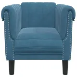 fotel-niebieski-tapicerowany-aksamitem-rodzaj-tradycyjny