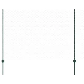 ogrodzenie-z-slupkami-zielony-1-5-x-10-m-stal