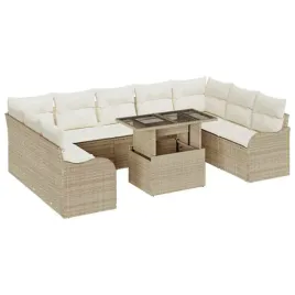 zestaw-sof-na-ogrod-10-pcs-bezowy-100-x-55-x-73-cm-polirattan