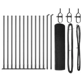 ogrodzenie-z-slupkami-szary-05-x-25-m-stal