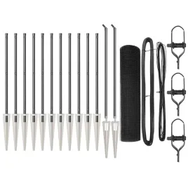 ogrodzenie-z-slupkami-szary-05-x-25-m-stal