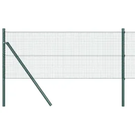 ogrodzenie-z-slupkami-zielony-05-x-25-m-stal