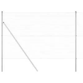 ogrodzenie-z-slupkami-srebrny-1-5-x-10-m-stal