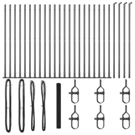 ogrodzenie-z-slupkami-szary-1-5-x-50-m-stal